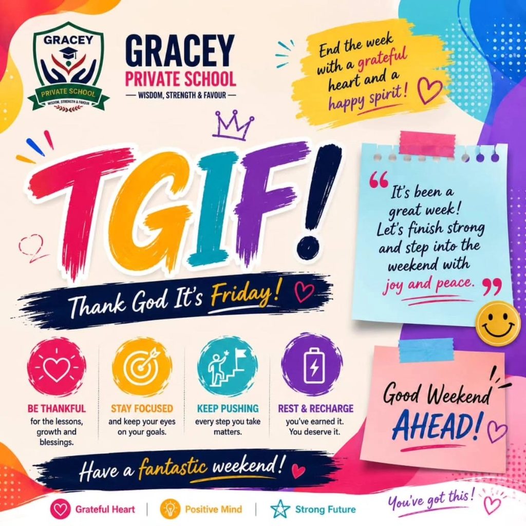 First week of resumption it has been at Gracey Private School!